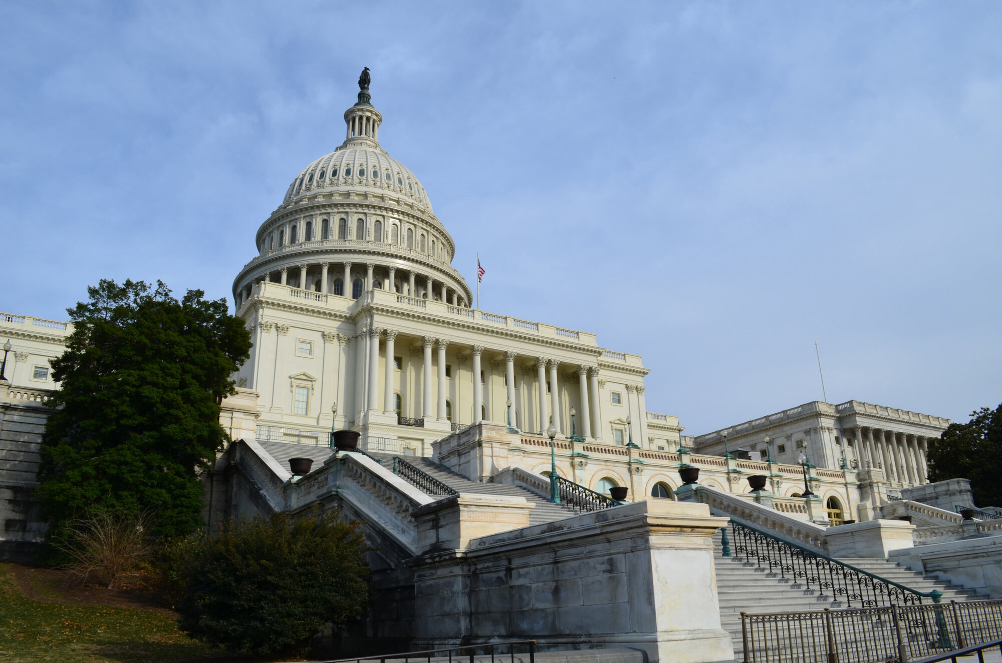 Fantastic,Look,Up,The,Steps,Of,The,Us,Capitol,Building.