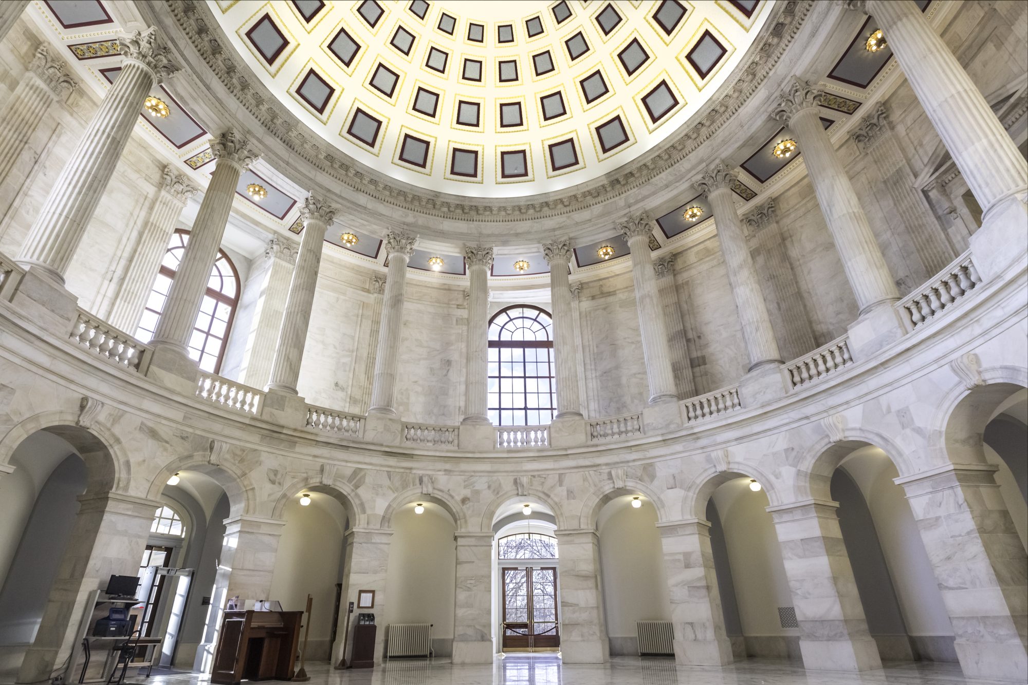 United States Senate Russell Office Building, Congress in Washington, DC.